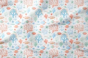 Mavi-Somon Tonlu Mercanlı Balıklar