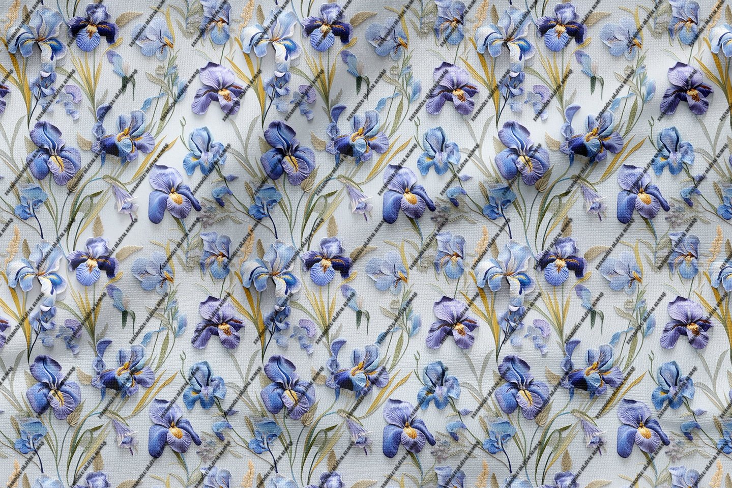 3D Colorful Flower Patterned Multi-Purpose Decorative Design Digital Printing Fabric