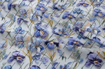 3D Colorful Flower Patterned Multi-Purpose Decorative Design Digital Printing Fabric
