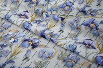 3D Colorful Flower Patterned Multi-Purpose Decorative Design Digital Printing Fabric