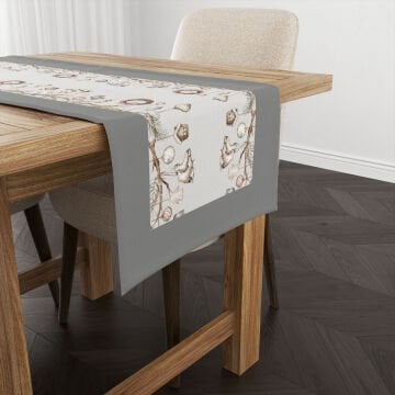 Yılbaşı Koleksiyonu- Yılbaşı Runner Dikişsiz Panel Kumaş