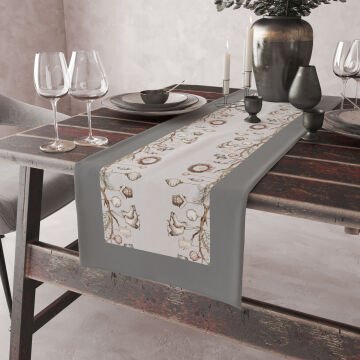 Yılbaşı Koleksiyonu- Yılbaşı Runner Dikişsiz Panel Kumaş