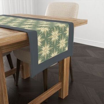 Yılbaşı Koleksiyonu- Yılbaşı Runner Dikişsiz Panel Kumaş