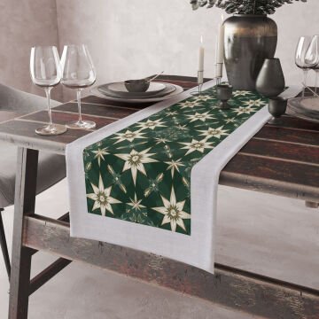 Yılbaşı Koleksiyonu- Yılbaşı Runner Dikişsiz Panel Kumaş