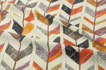 Yaz Koleksiyonu-İskandinav Geometrik Çok Amaçlı Dekoratif Dijital Baskı Kumaş