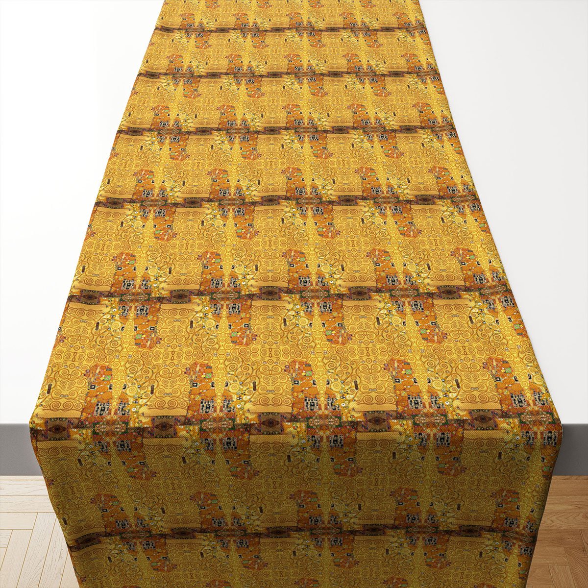 Gustav Klimt Öpücük Runner Dikilmemiş