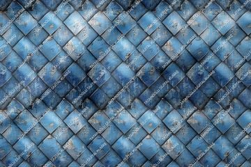 Blue Glam Glitter Göz Alıcı Mavi Parıltı Koleksiyonu, Art Deco Çok Amaçlı Dekoratif Dijital Baskı Kumaş-1