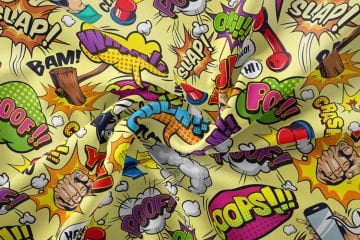 Pop Art Kumaş