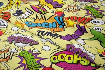 Pop Art Kumaş