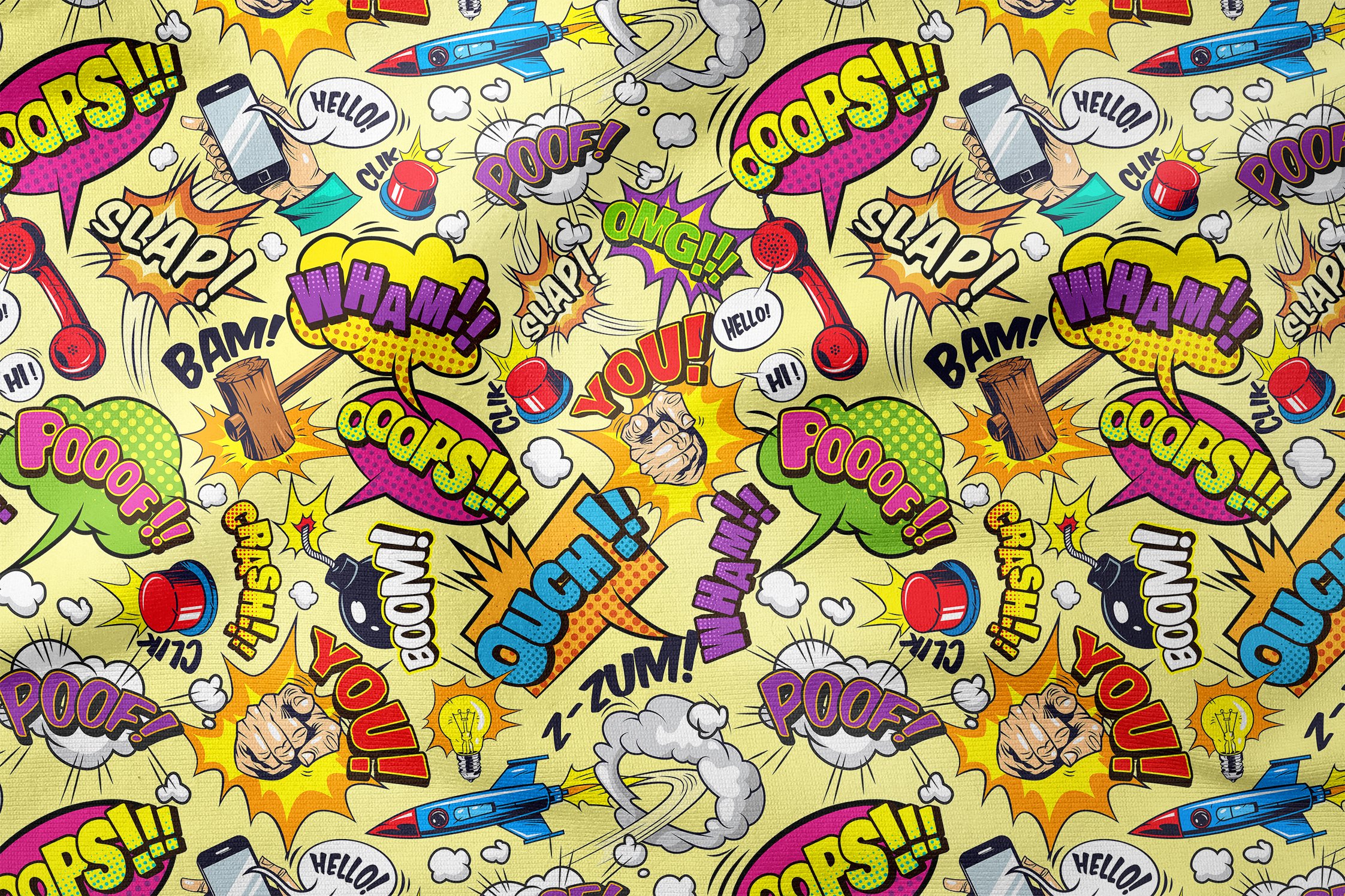 Pop Art Kumaş