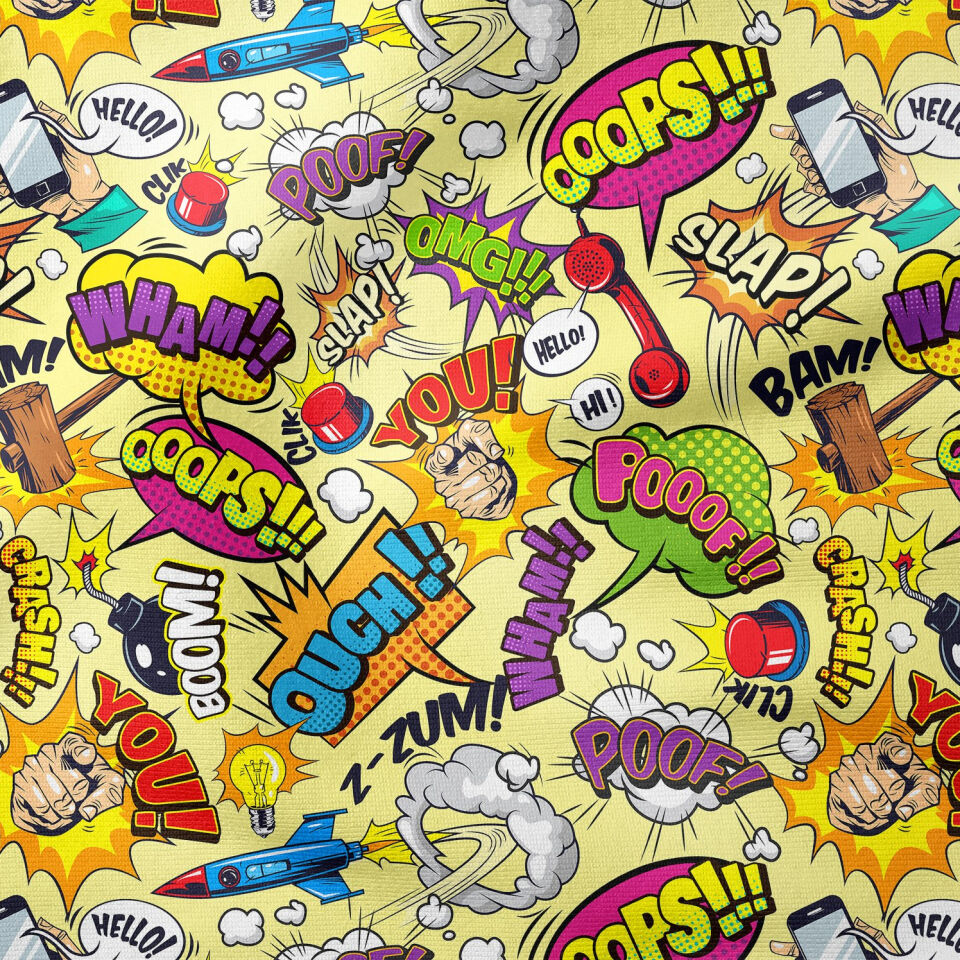 Pop Art Kumaş