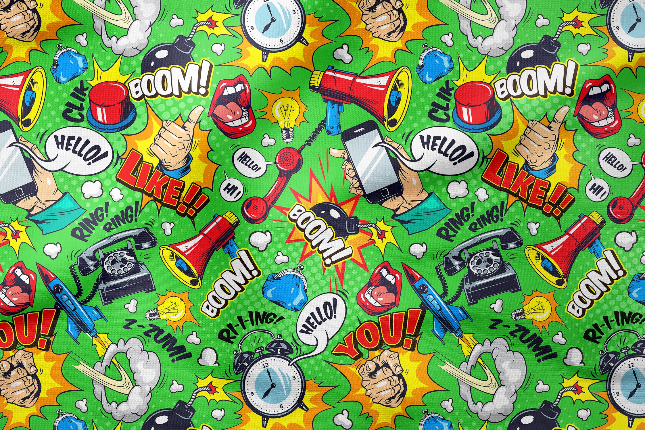 Pop Art Kumaş