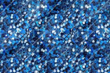 Blue Glam Glitter Göz Alıcı Mavi Parıltı Koleksiyonu,  Art Deco Çok Amaçlı Dekoratif Dijital Baskı Kumaş-3