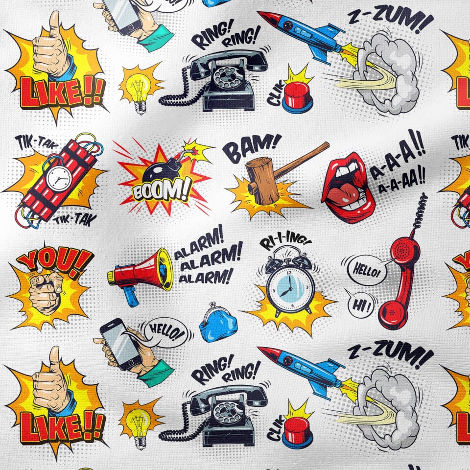 Pop Art Kumaş