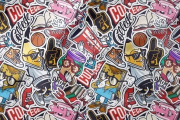 Pop Art Kumaş