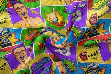 Pop Art Kumaş