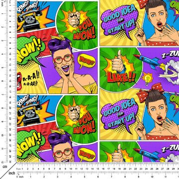 Pop Art Kumaş
