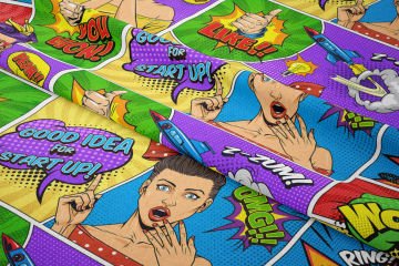 Pop Art Kumaş