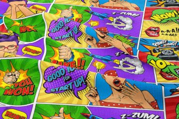 Pop Art Kumaş