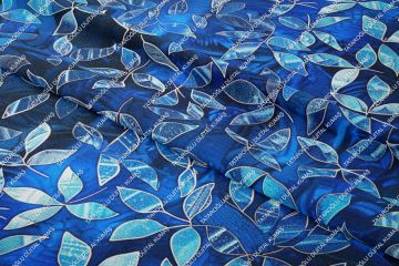 Blue Glam Glitter Göz Alıcı Mavi Parıltı Koleksiyonu,  Art Deco Çok Amaçlı Dekoratif Dijital Baskı Kumaş-7