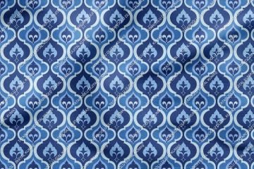 Blue Glam Glitter Gözalıcı Mavi Parıltı Koleksiyonu,  Art Deco Çok Amaçlı Dekoratif Dijital Baskı Kumaş-10