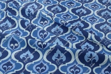 Blue Glam Glitter Gözalıcı Mavi Parıltı Koleksiyonu,  Art Deco Çok Amaçlı Dekoratif Dijital Baskı Kumaş-10