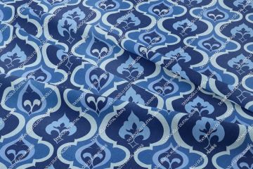 Blue Glam Glitter Gözalıcı Mavi Parıltı Koleksiyonu,  Art Deco Çok Amaçlı Dekoratif Dijital Baskı Kumaş-10