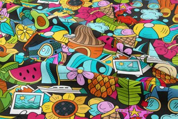 Pop Art Kumaş