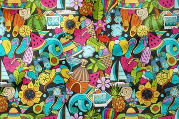 Pop Art Kumaş