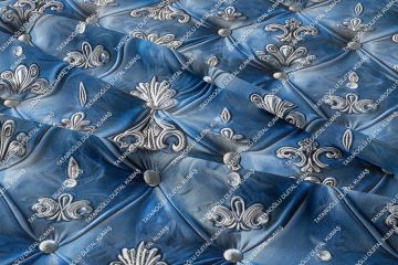 Blue Glam Glitter Göz Alıcı Mavi Parıltı Koleksiyonu, Art Deco Çok Amaçlı Dekoratif Dijital Baskı Kumaş-11