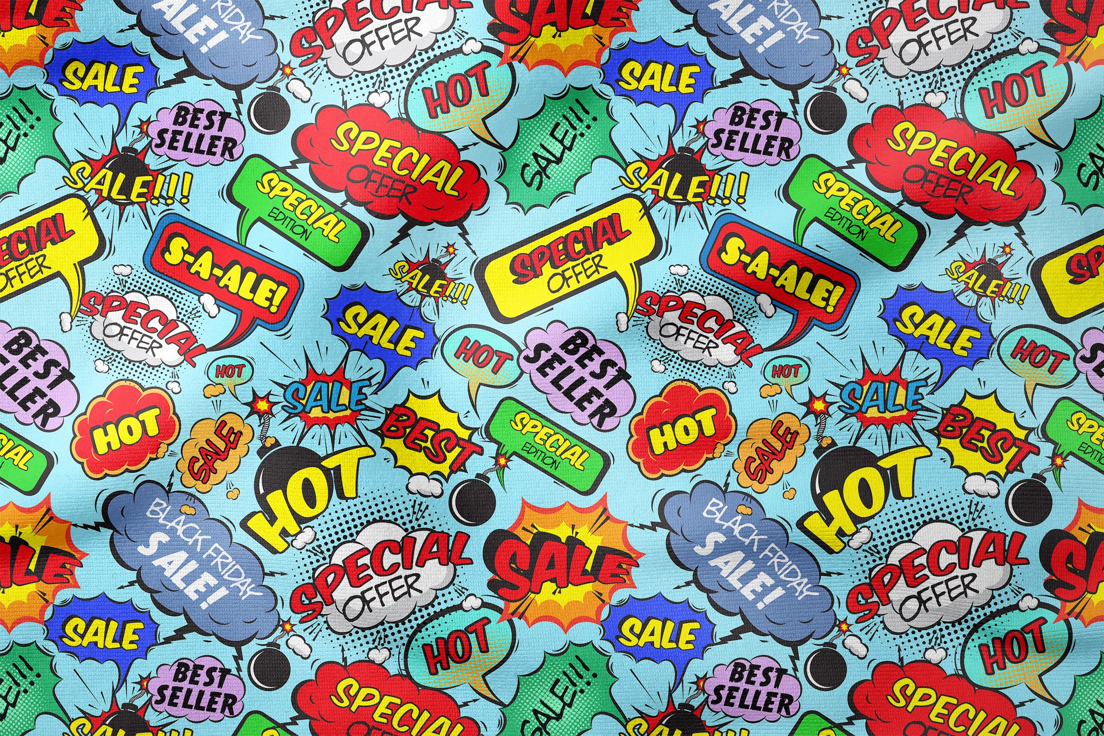 Pop Art Kumaş