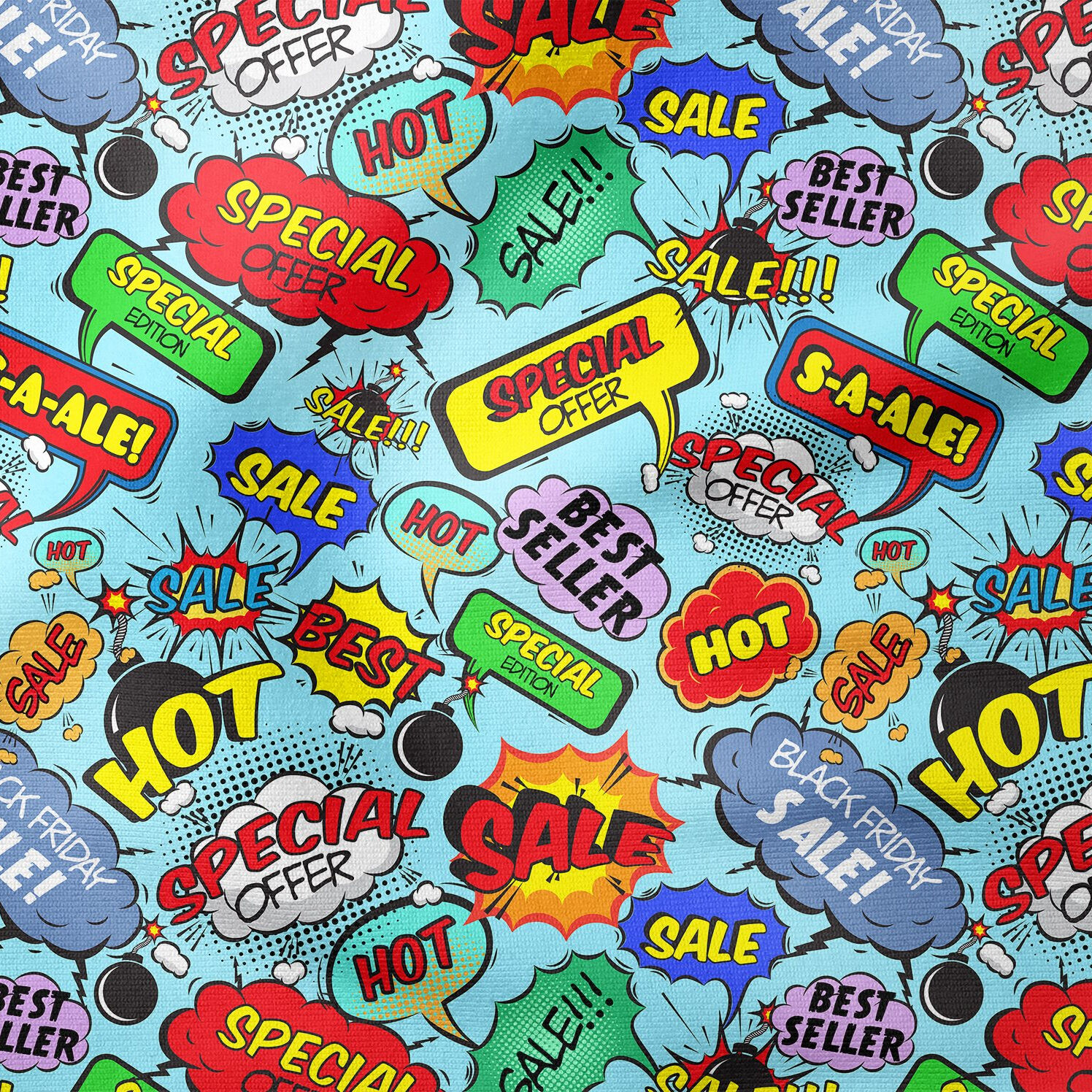 Pop Art Kumaş