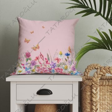 My Sweet Butterfly Koleksiyonu - 2'li Set Kırlent Paneli1