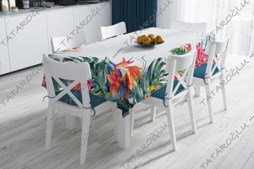 Palermo Collection - Tablecloth 140x240 cm Unsewn Panel Fabric