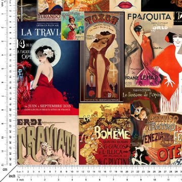 Retro Opera Posterleri