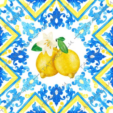 Talavera Koleksiyonu - 2'li Set Kırlent Paneli-2