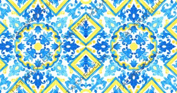 Talavera Koleksiyonu - 2'li Set Kırlent Paneli-3