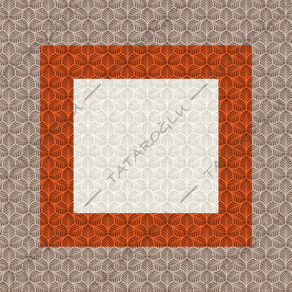 Siena Koleksiyonu - Masa Örtüsü 140x140 cm Dikilmemiş Pano Kumaş