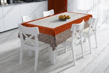 Siena Koleksiyonu - Masa Örtüsü 140x240 cm Dikilmemiş Pano Kumaş