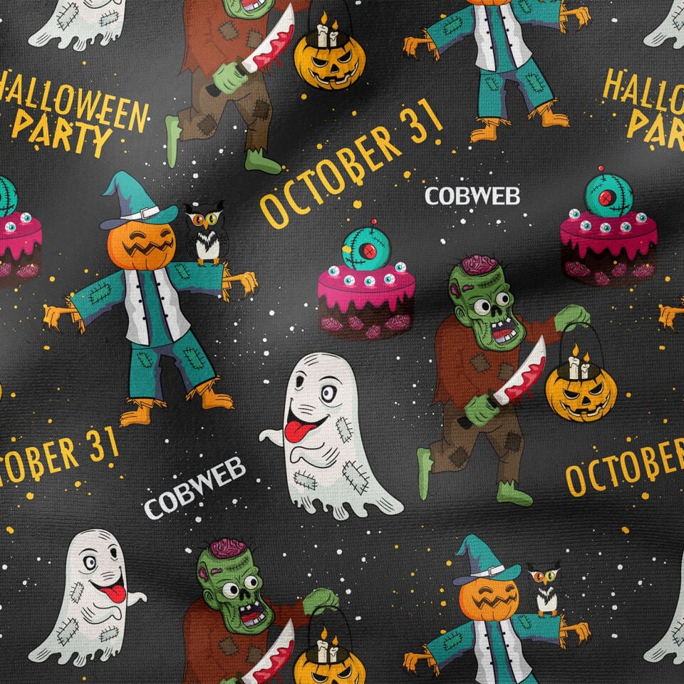 Happy Halloween Hayalet Zombiler