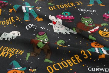 Happy Halloween Hayalet Zombiler