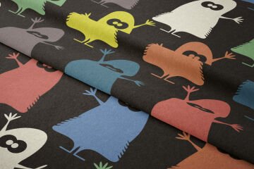 Happy Halloween Renkli Canavarlar