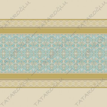 Antique Collection - Tablecloth 140x140 cm Unsewn Panel Fabric