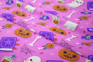 Happy Halloween Balkabağı, Örümcek Ağ, Gözlü Şekerleme, Hayalet