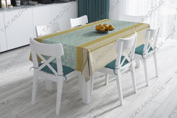 Antique Collection - Tablecloth 140x240 cm Unsewn Panel Fabric