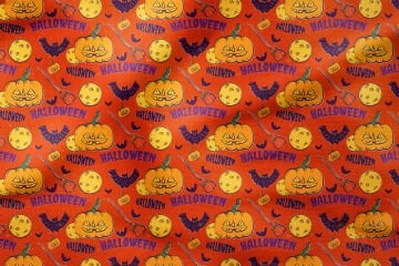 Happy Halloween Kabaklar İçinde Hayaletler ve Yarasalar