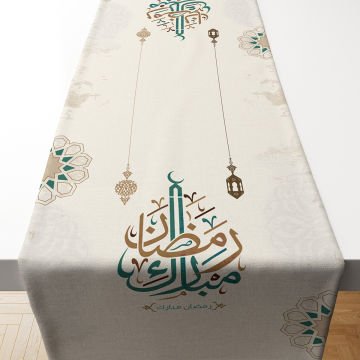 Ramazan Koleksiyonu- Runner Dikilmemiş Panel Kumaş(%20 İNDİRİM)