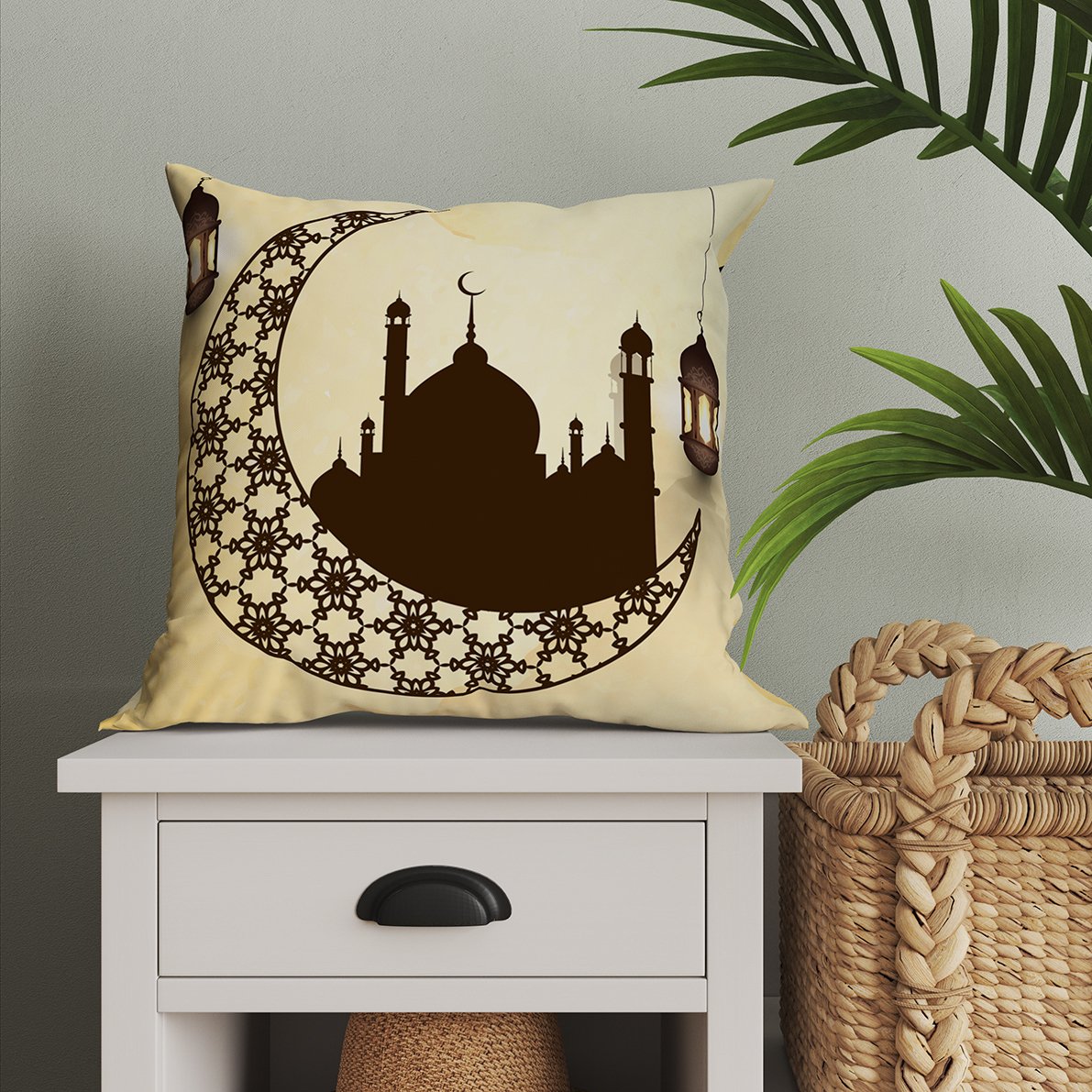 Ramazan Koleksiyonu- Kırlent Kumaş Paneli 2'li(%20 İNDİRİM)