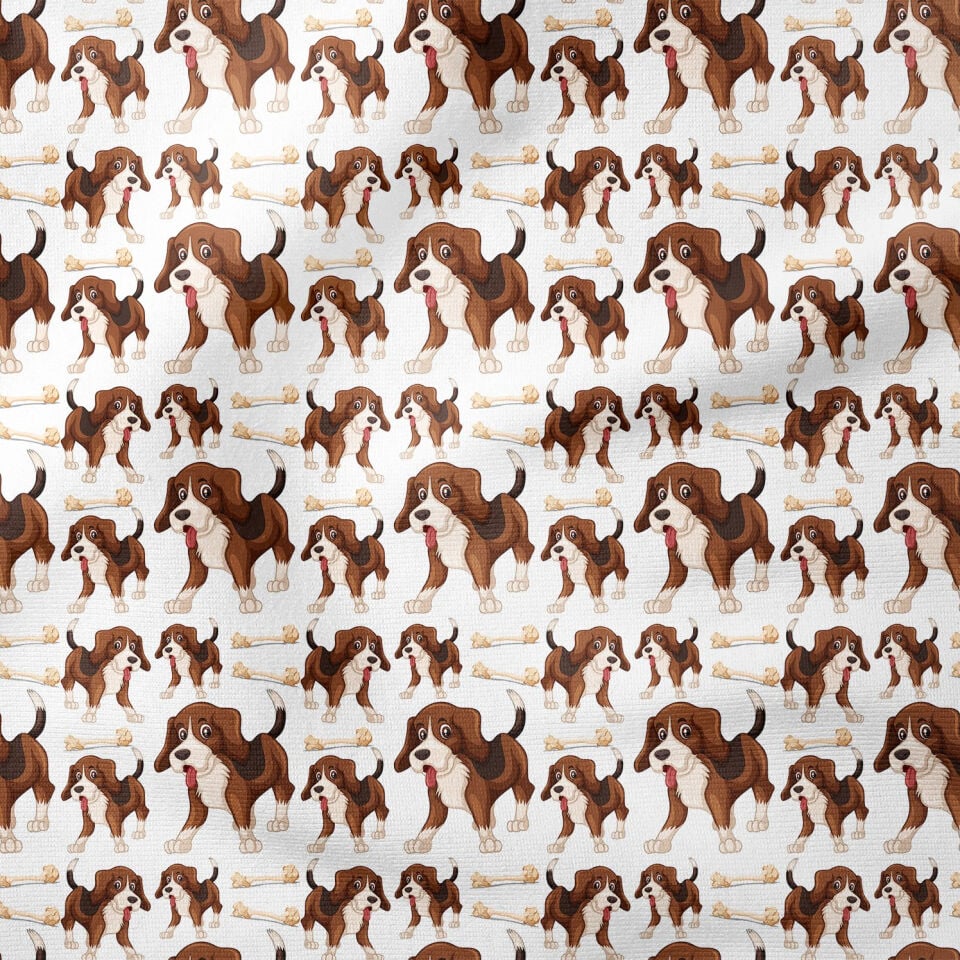 Kemikler Arasında Beagle Köpek