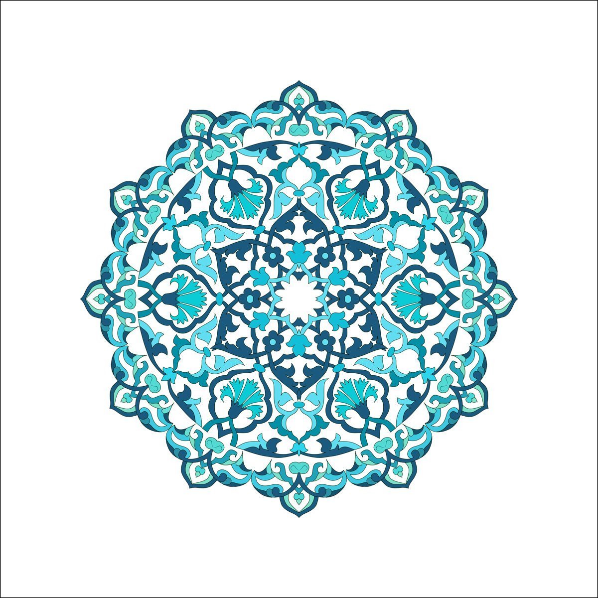 Ramazan Koleksiyonu-Osmanlı Motifli Servis Suplası 3'lü Set Kumaşı(%20 İNDİRİM)